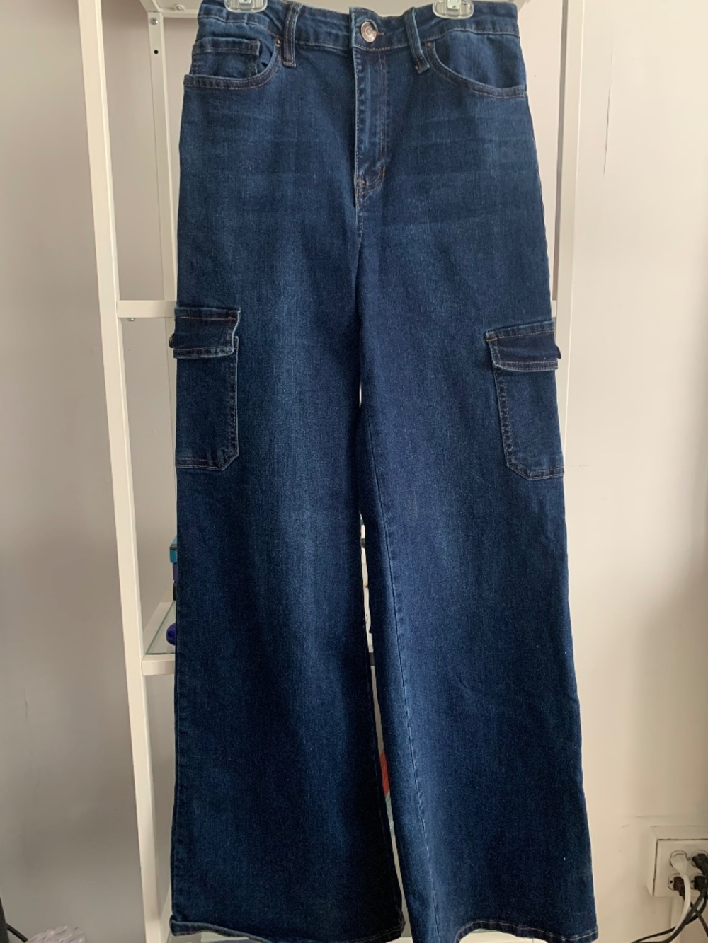 YMI High Rise Skater Dark Rinse Jeans, Sz 5/27